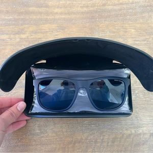 Armani Exchange AX4117SU Matte Navy Blue Sunglasses